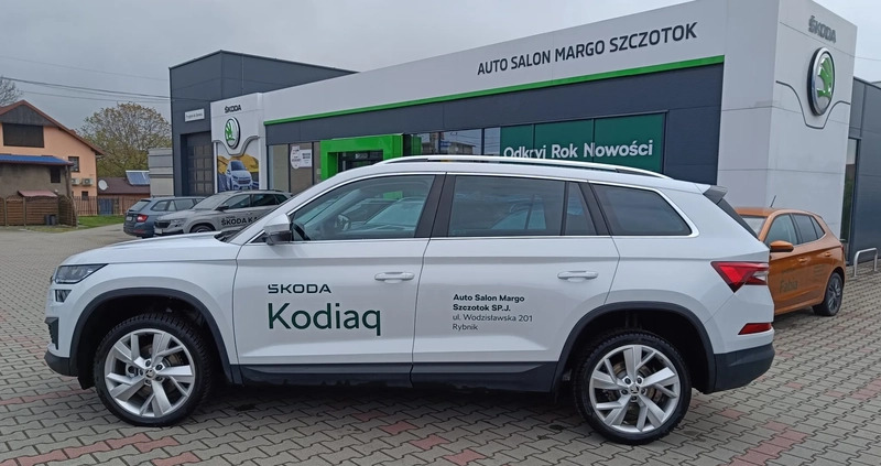 Skoda Kodiaq cena 161800 przebieg: 1243, rok produkcji 2023 z Stoczek Łukowski małe 211